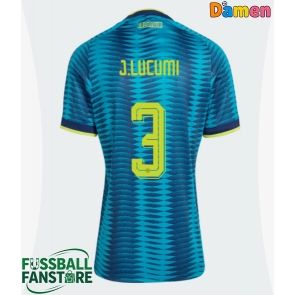 Kolumbien Jhon Lucumi #3 Replik Auswärtstrikot Damen WM 2026 Kurzarm